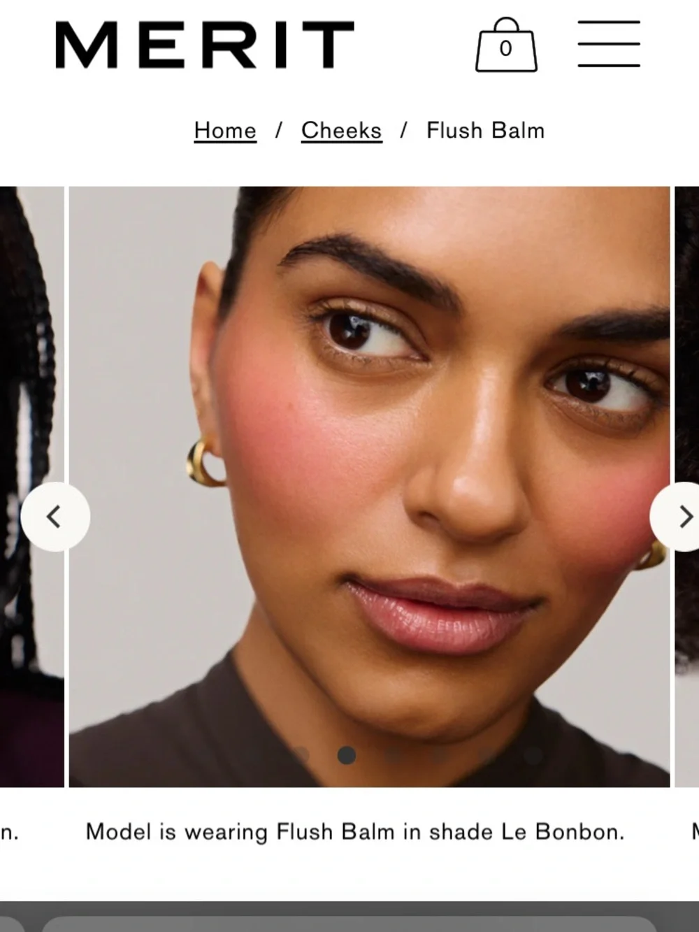 MERIT Le Bonbon Mini Flush Balm Blush Mini